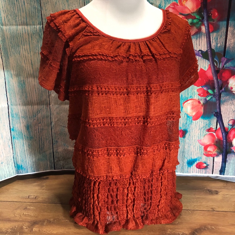 New Directions stretchy blouse